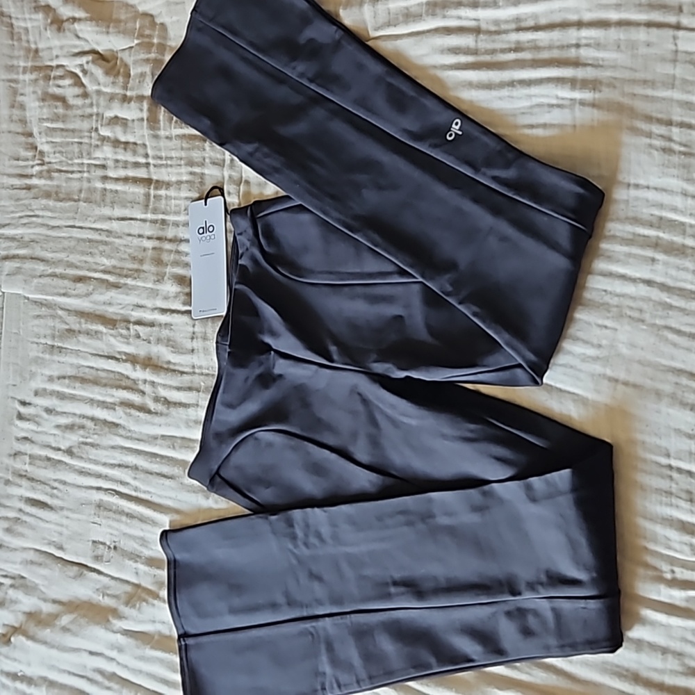 Alo zip it flare leggings